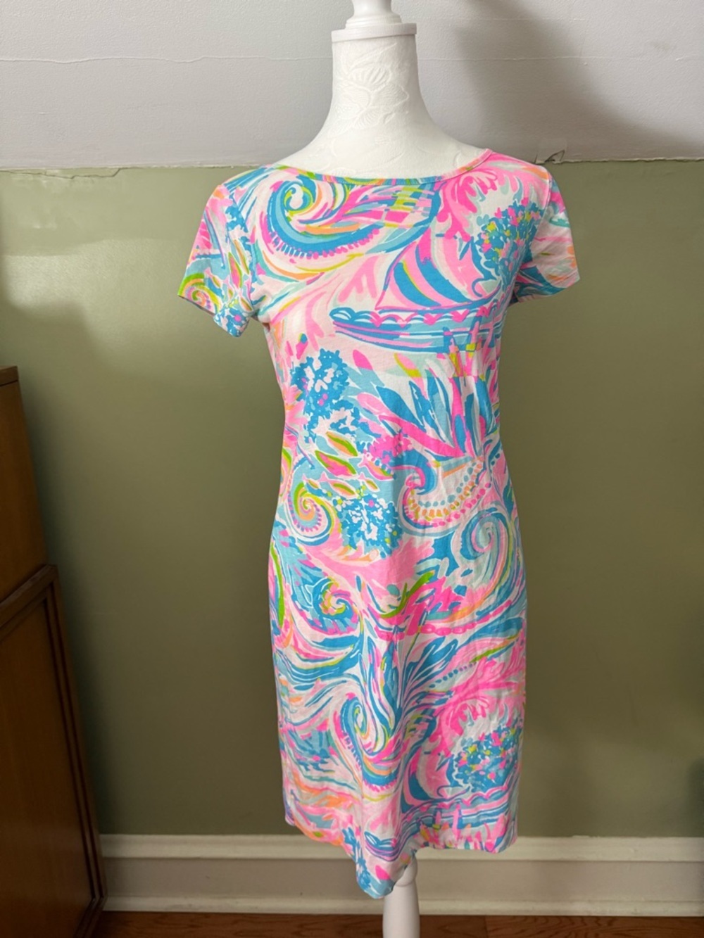Lilly Pulitzer Marlowe Dress in Carnivale Coral
